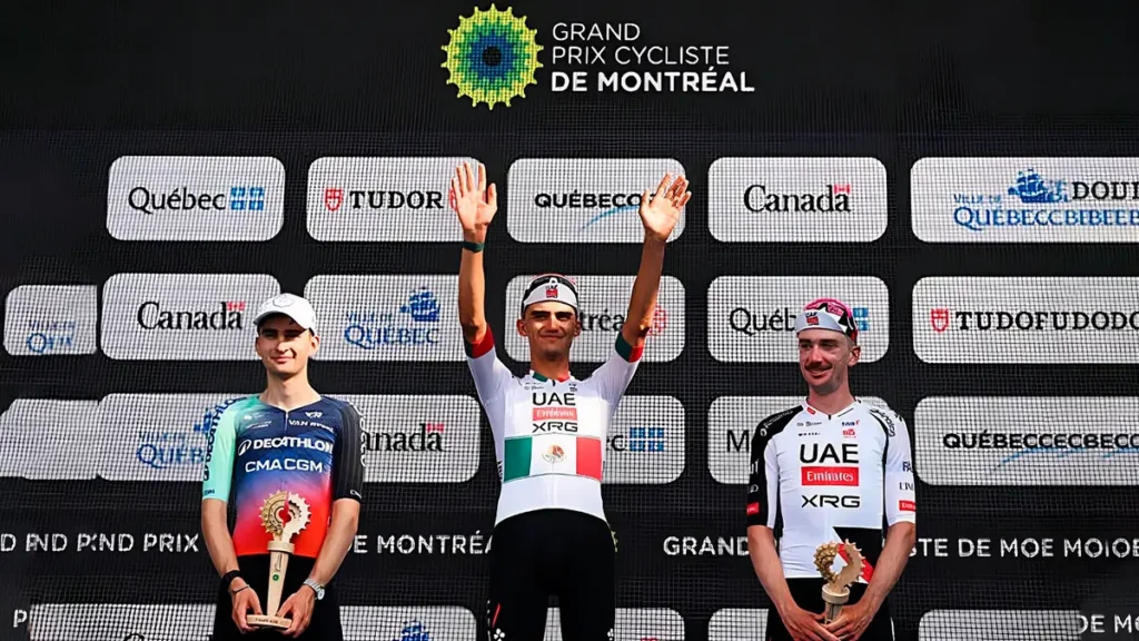 Isaac Del Toro Recupera TOP 3 Mundial de la UCI